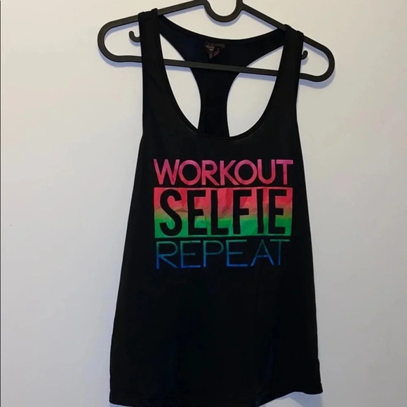 Material girl muscle athletic tank top - Picture 2 of 9